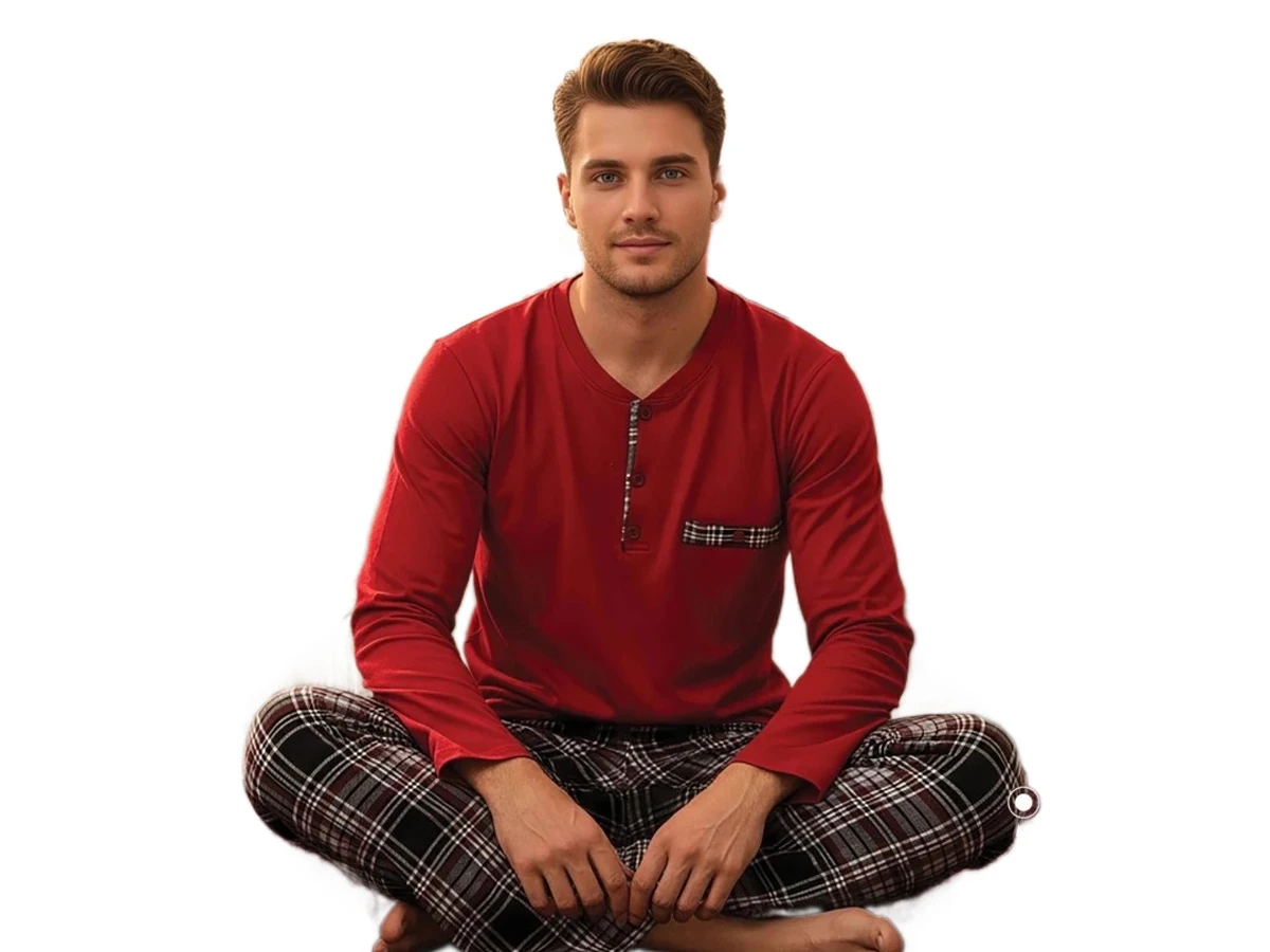 6'lı Penye Patlı Erkek Pijama Takım M/2xl 183861