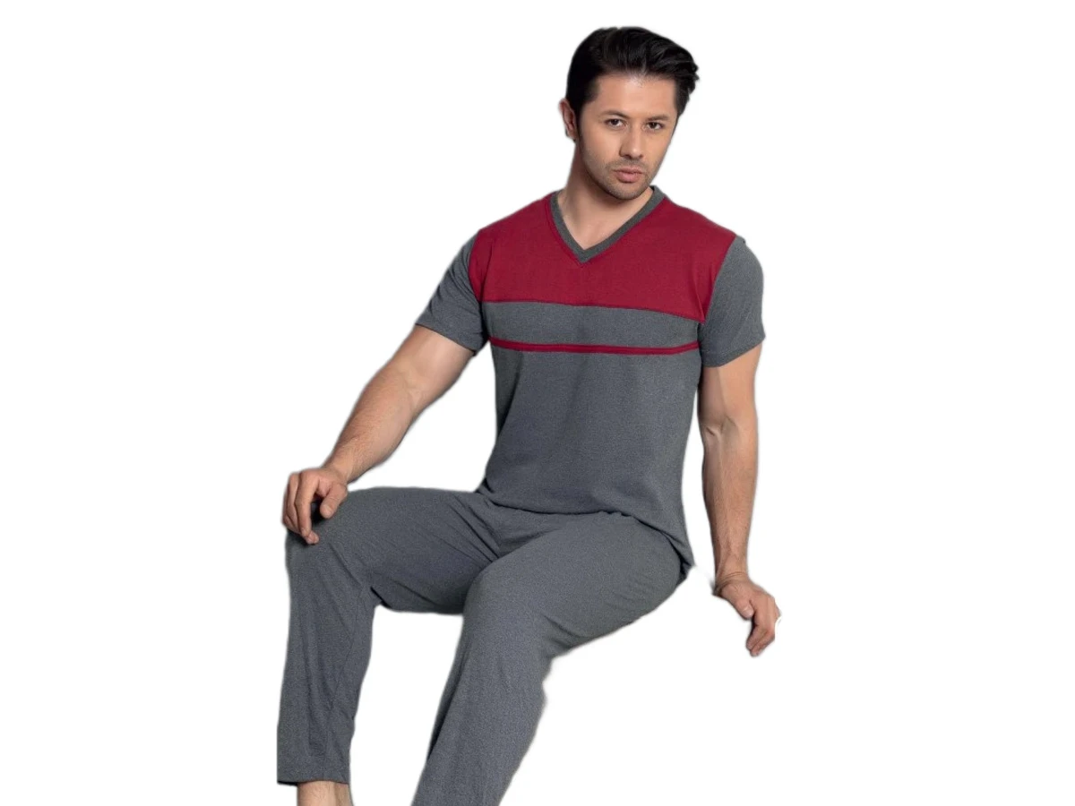 4'lı Kısa Kol Erkek Pijama Takım 180876