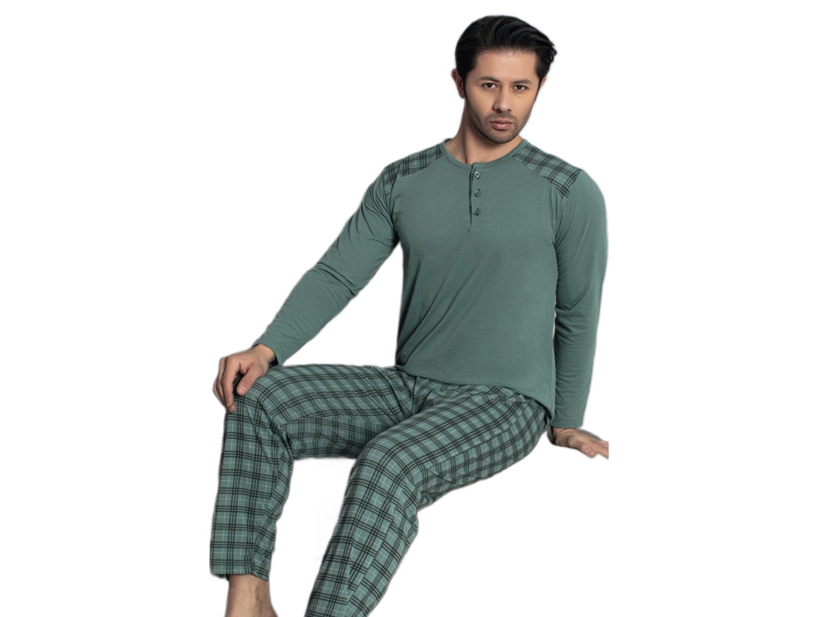 4'lı Uzun Kol Erkek Pijama Takım M/2xl 179995