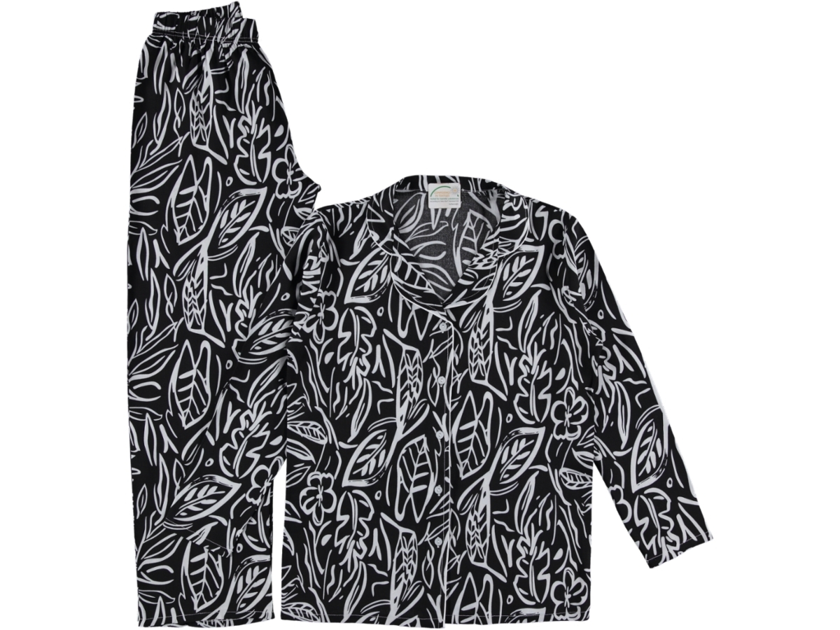 6'lı Dokuma Uzun Kol Pijama Takımı S/3xl 173247
