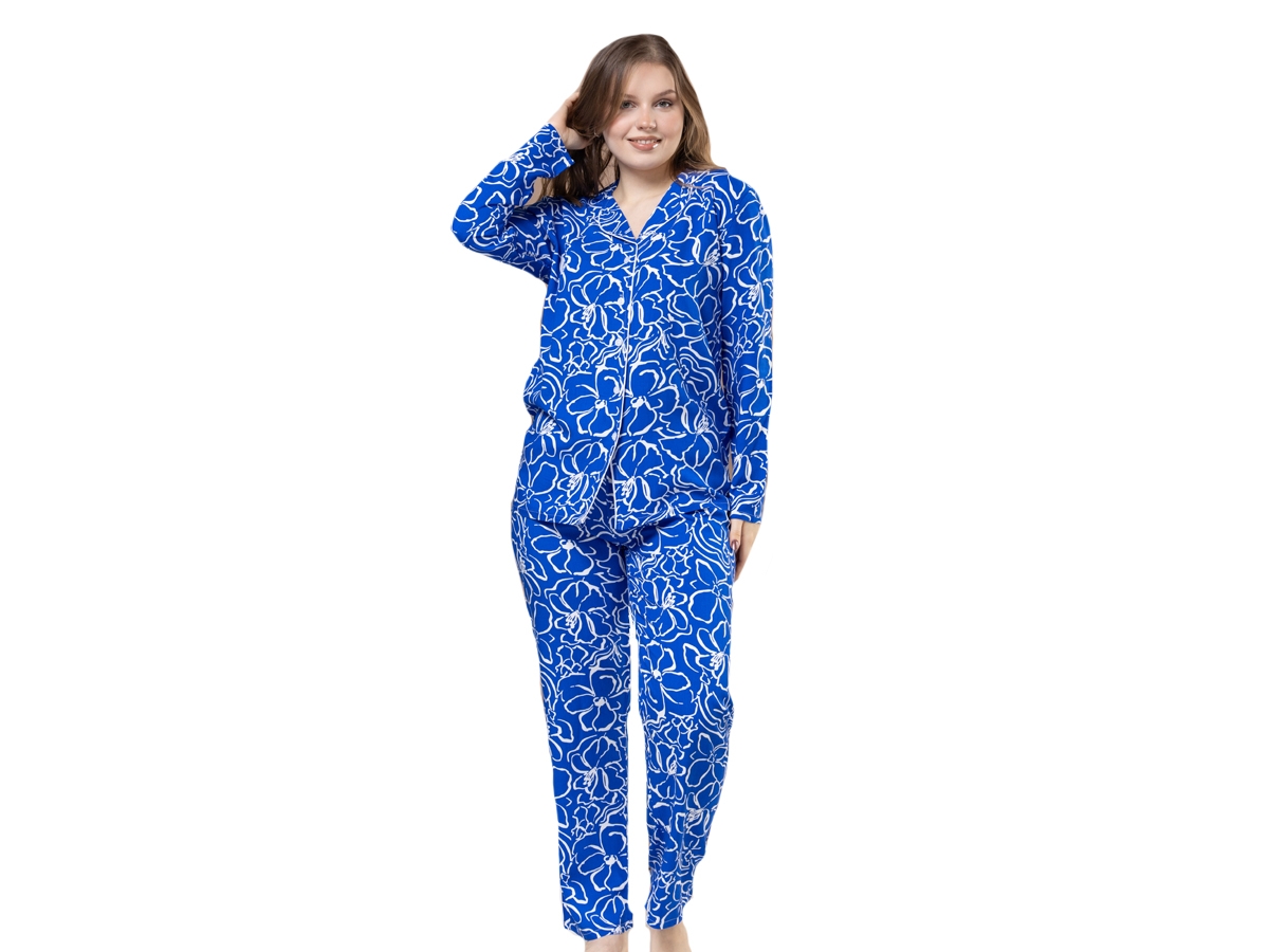 6'lı Uzun Kol Bayan Pijama Takımı S/3xl 173245