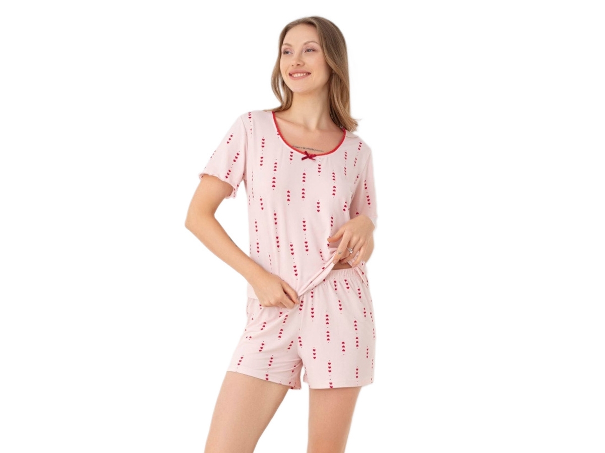 6'lı Milan Kısa Kol Şortlu Pijama Takım S/2xl 176405