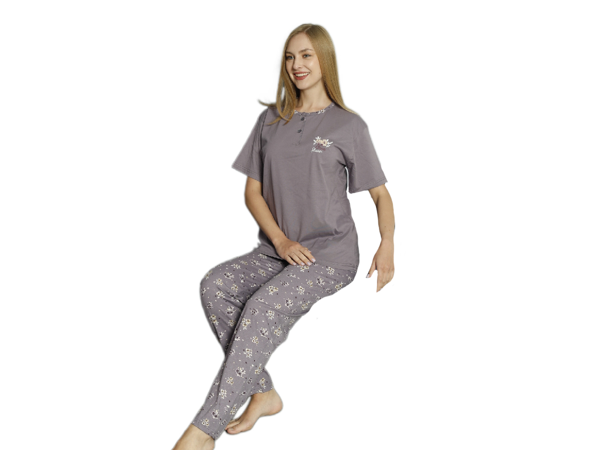 4'lı Kısa Kol Bayan Pijama Takım 166647