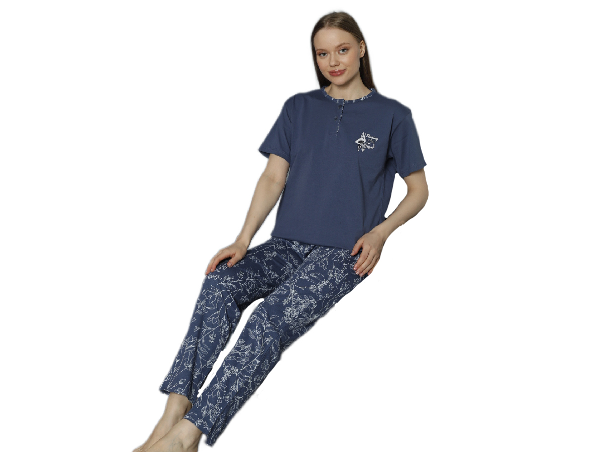 4'lı Kısa Kol Bayan Pijama Takım 166596
