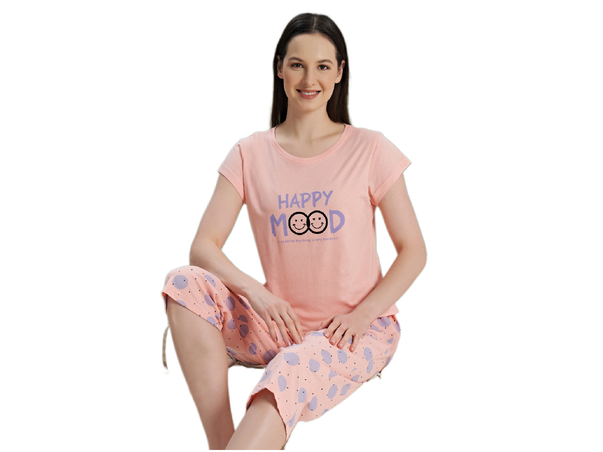 4'lı Kapri Bayan Pijama Takım 165725