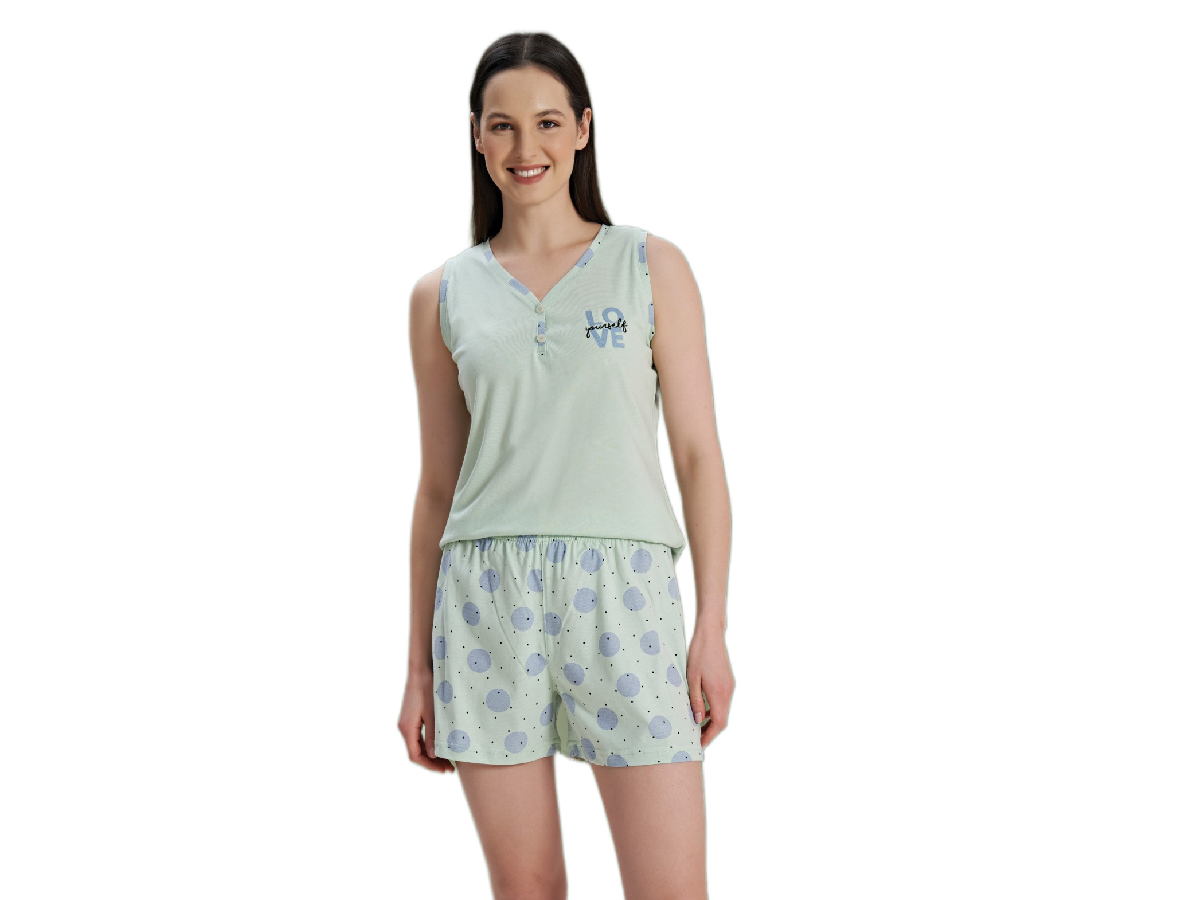 4'lı Şortlu Bayan Pijama Takım 165710