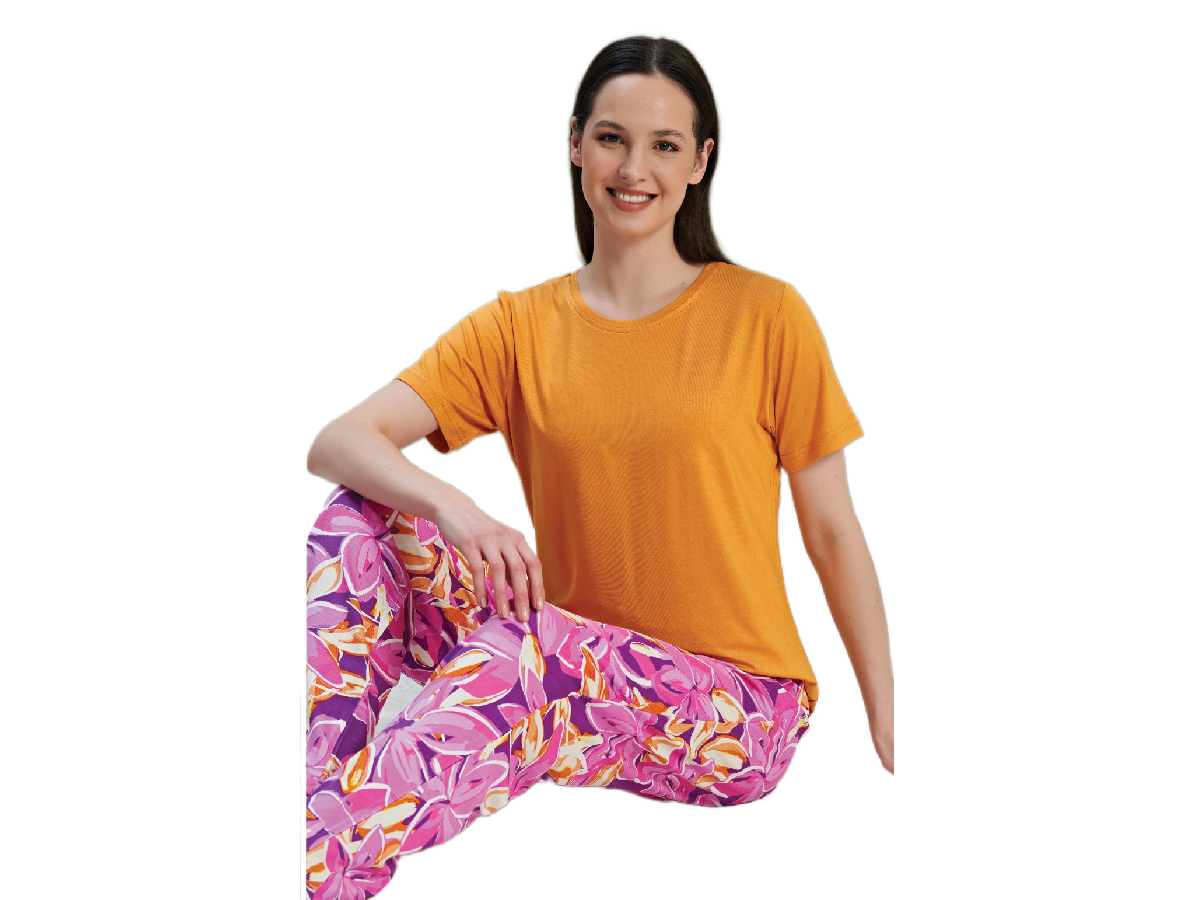 4'lı Viskon Bayan Pijama Takım 164960