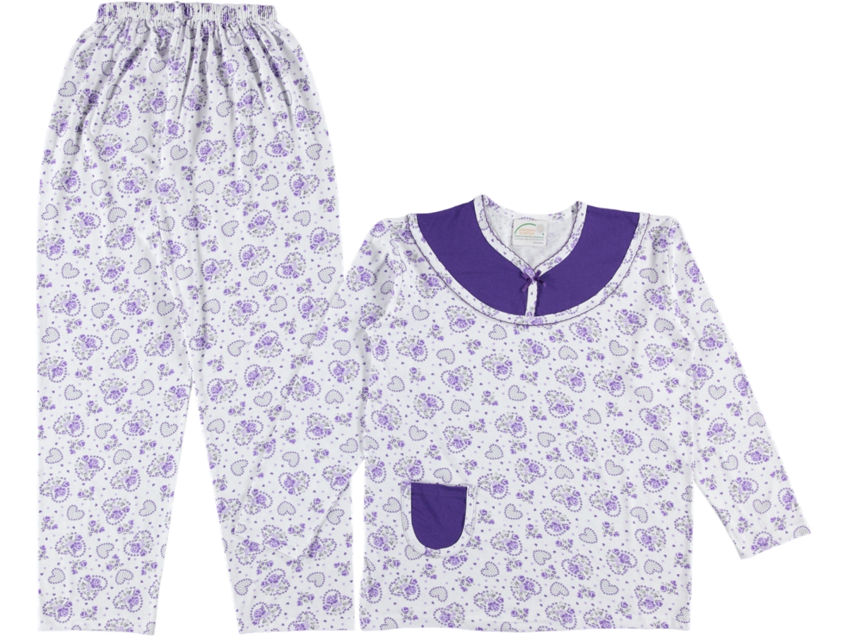 4'lı Yazlık Kelebekli Bayan Pijama Takımı 163871
