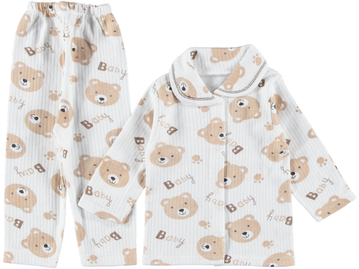 2'lı Raporlu Koala Baskılı Yakalı Takım 3 Ay 419390