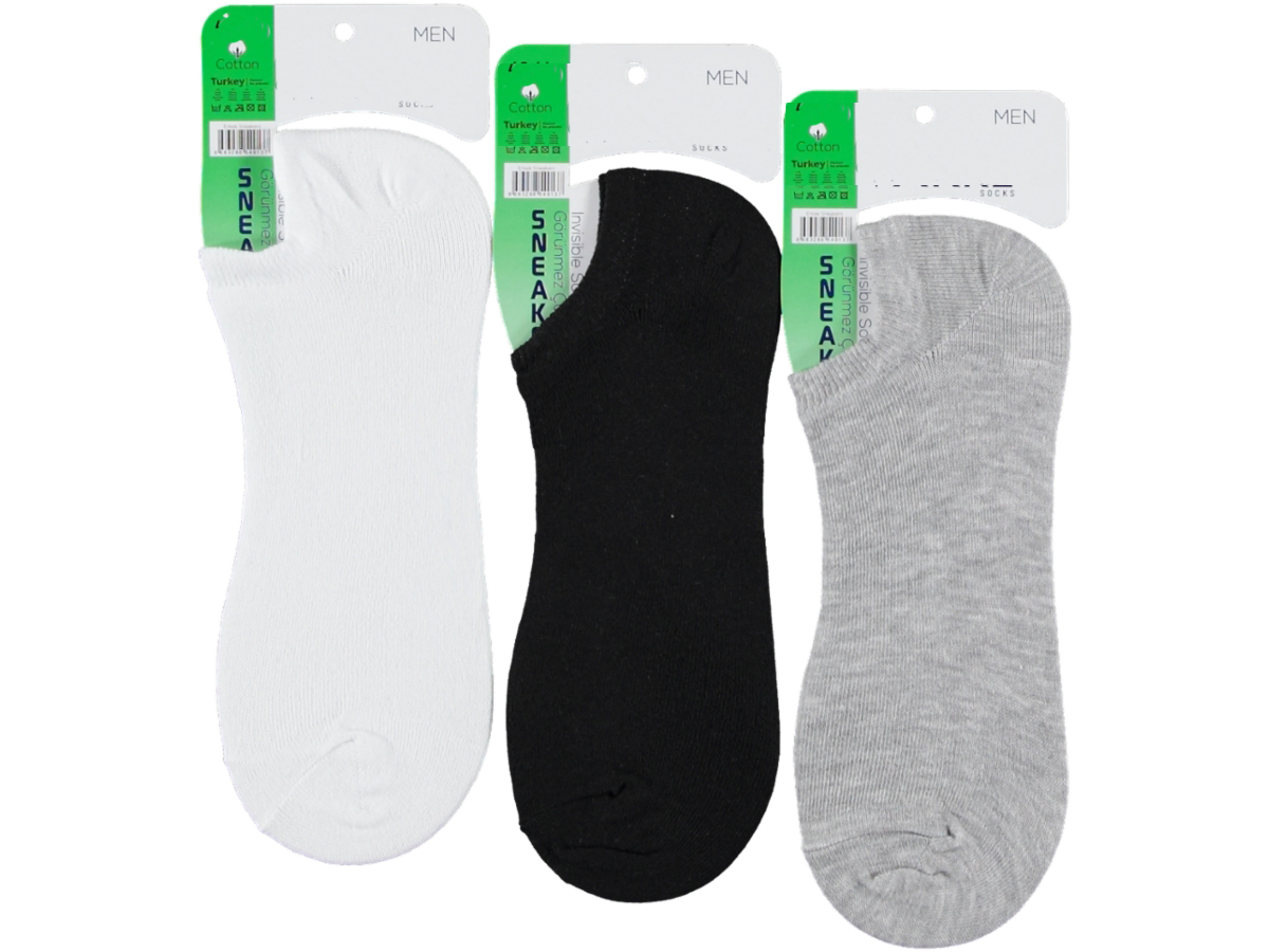 12'lı Düz Renk Erkek Sneakers 164971