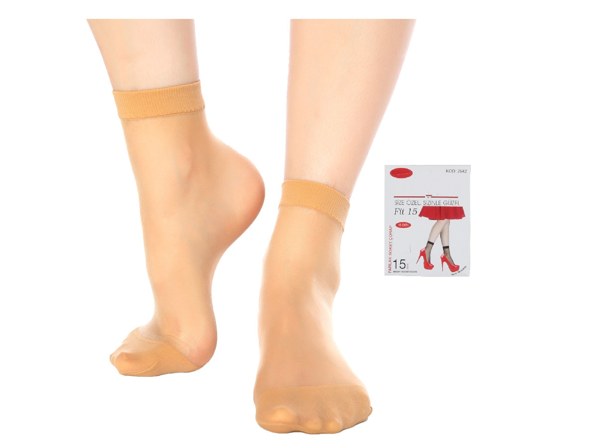 12'lı Sahra/51 Fit15 Soket Çorap 143065