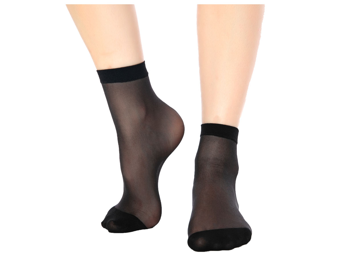 12'lı Siyah/500 Fit15 Soket Çorap 143064