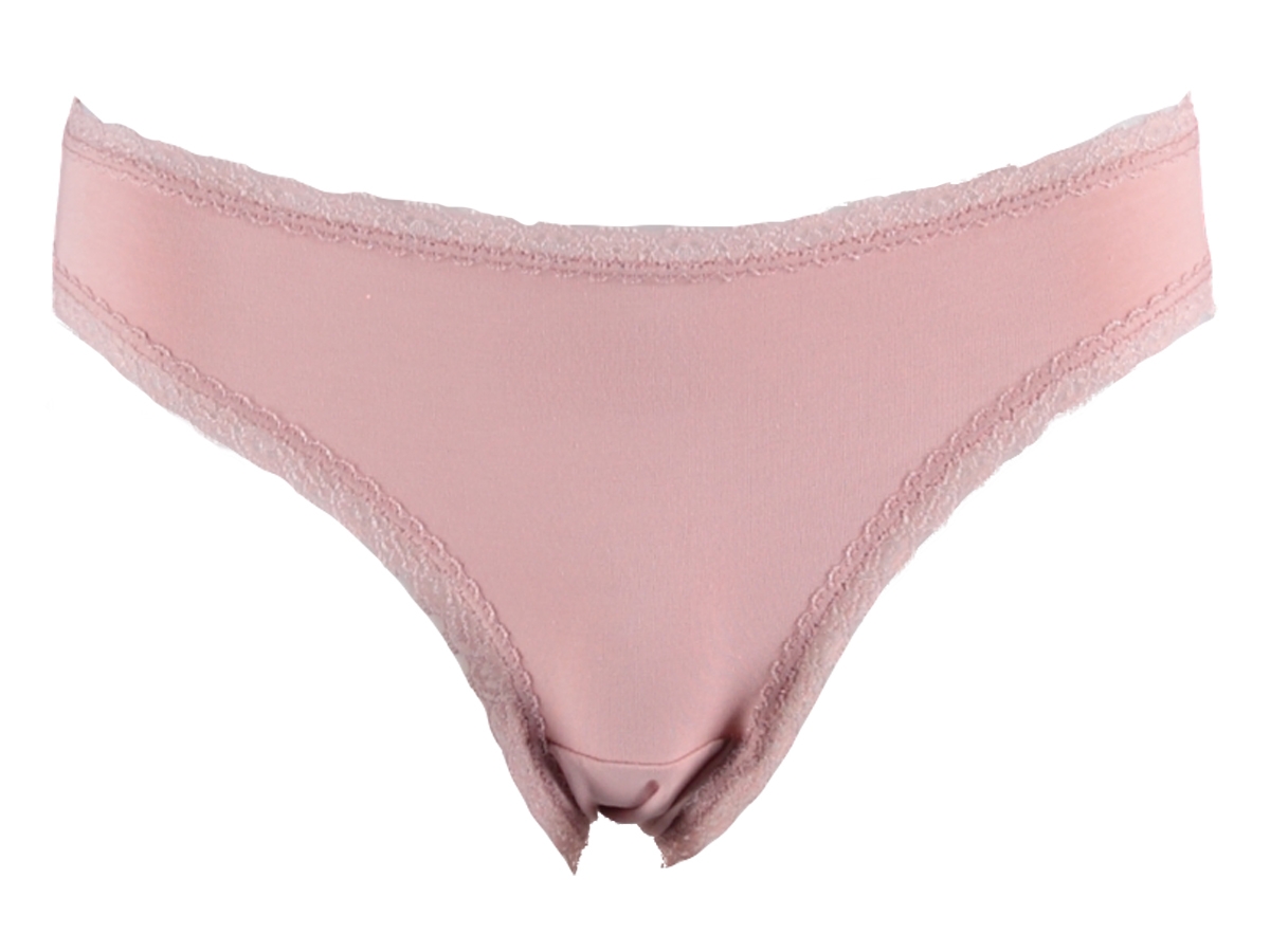 12'lı Somon Likralı Dantelli Bikini 175724