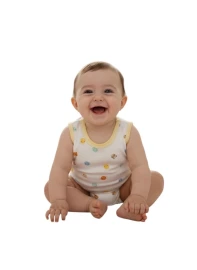 4'lı Emoji Baskılı Askılı Çıtçıtlı Badi 1/9 Ay 449830