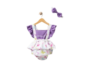 3'lı Kız Bebe Takım 6/18 Ay 426761