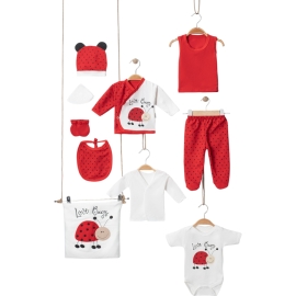 1'lı Uğur Böceği 10 Lu Set 1 Ay Kız 431694