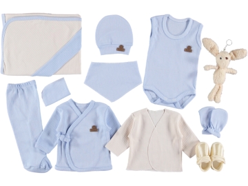 1'lı 10 Lu Organik Raporlu Lüx Set Uni 422476