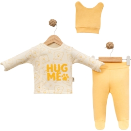 2'lı Hug Me Süzene Nakışlı Erkek Takım 3 Ay 449705