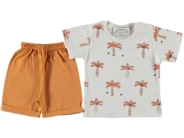 3'lı Palmiye Baskılı Süprem Takım 9/18 Ay 459252