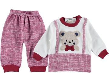 3'lı Paket Şeritli Bear Takım 9/18 Ay 435503