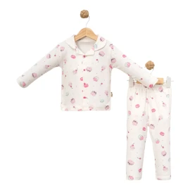3'lı Cupcake Askıda Lüks Pijama Tkm 6 Ay,9 Ay,12 Ay Kız 451826