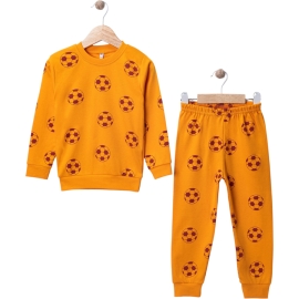 4'lı Taraftar Top Baskılı Pijama Takım 6/24 Ay 445811
