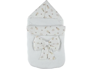 1'lı Fiyonk Detaylı Bebek Kundak 0/6 Ay 464577