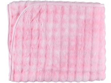 1'lı Peluş Bubble Askılı Battaniye 130x120 Cm 409028