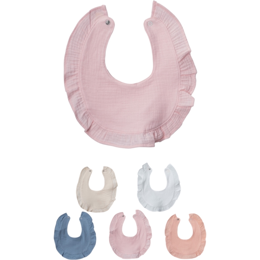 6'lı Cap&more Müslin Önlük 3 Ay,6 Ay,9 Ay,12 Ay Kız 438769