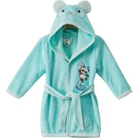 3'lı Panda Nakışlı Bornoz 465314