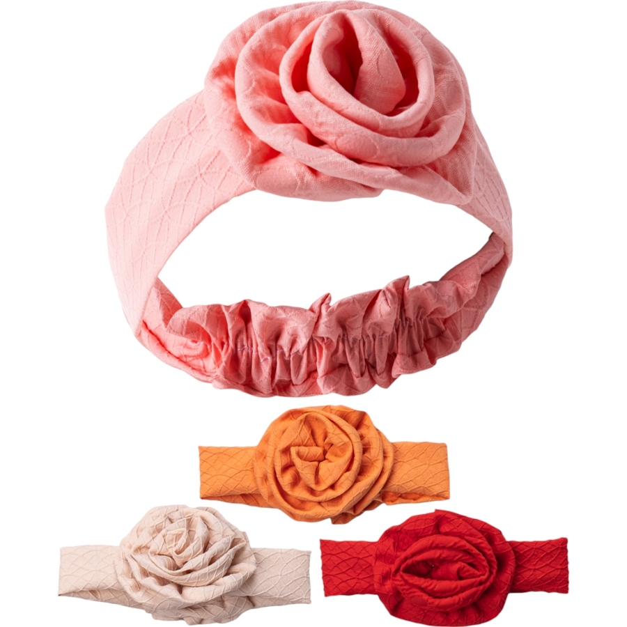 6'lı Cap&more Saç Bandı Lastikli Gül Çiçek 6/12 Ay 431383