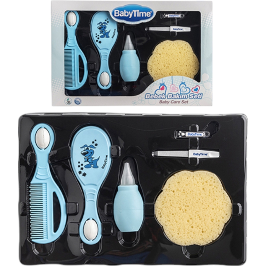 1'lı Babytime Bebek Bakım Seti Mavi 1 /18 Ay 433720
