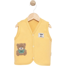 5'lı Toy Bear Nakışlı Erkek Yelek 6/24 Ay 444994