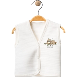 4'lı Lazy Baskılı Unisex Askılı Kapitone Seri Yelek 1 Ay,3 Ay,6 Ay,9 Ay Uni 437406
