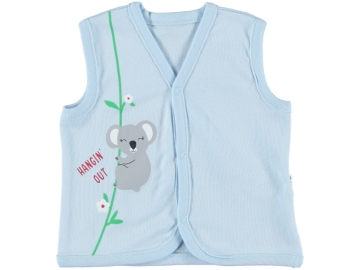 4'lı Koala Baskılı Yelek 3/12 Ay 215930