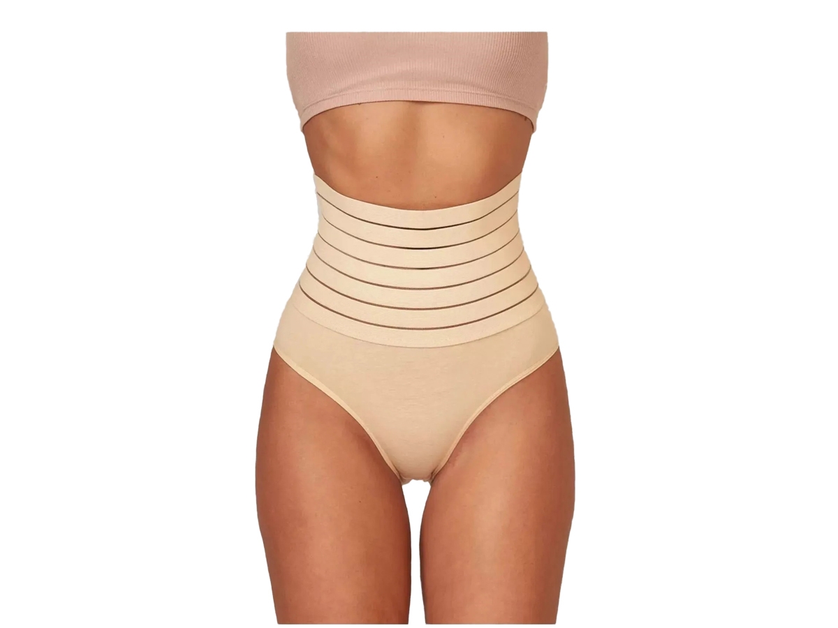 1'lı Ten Lazer Kesim Yüksel Bel Slip Korse 174964