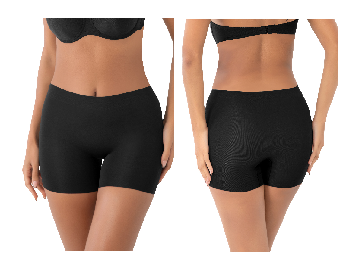 1'lı Siyah Lazer Kesim Korse Boxer 166233