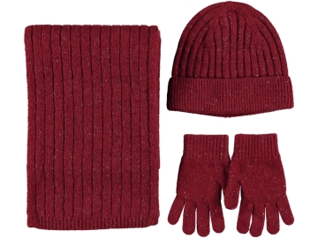 1'lı Erkek Atkı Bere Eldiven 3 Lü Set 168875