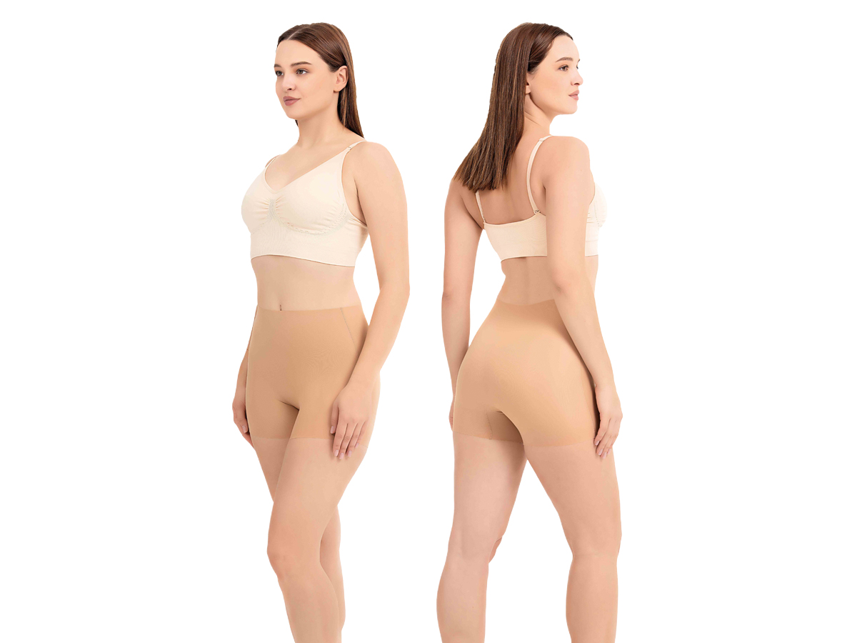 1'li Kadın Ten Lazer İz Yapmaz Boxer Korse 171477