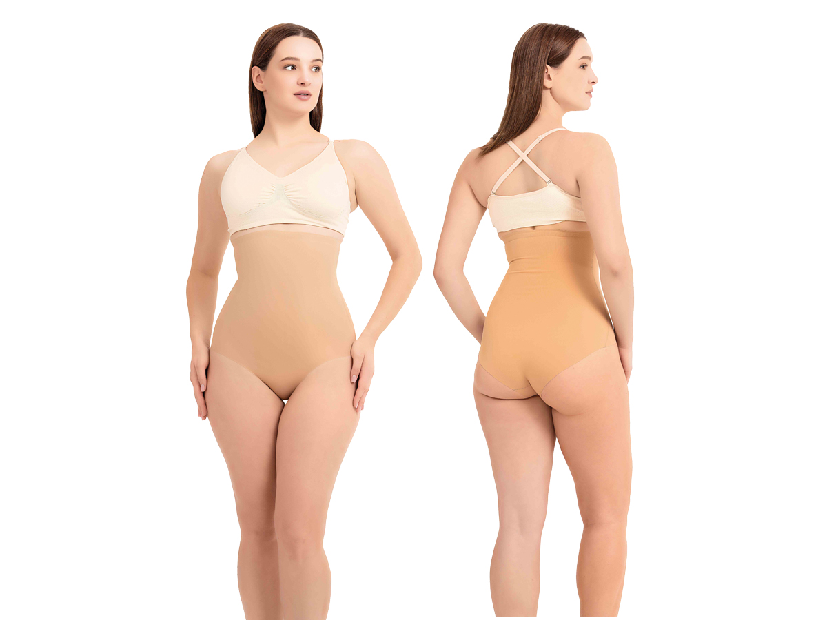 1'li Lazer Kesim İz Yapmaz Yüksek Bel Slip Kadın Korse 171491