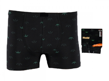 1'lı Desenli Modal Erkek Boxer 153054