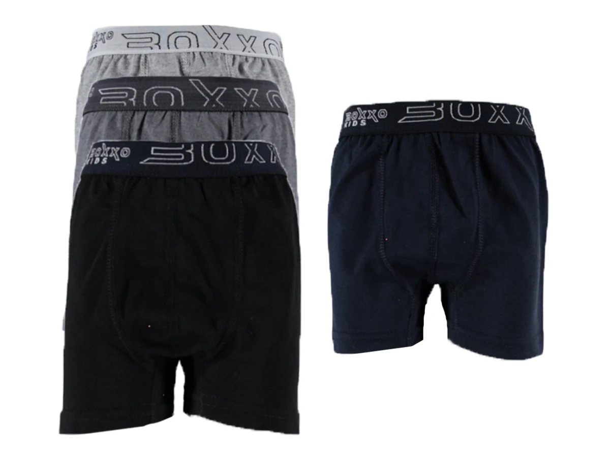 12'lı Düz Renk Erkek Çocuk Boxer 183580