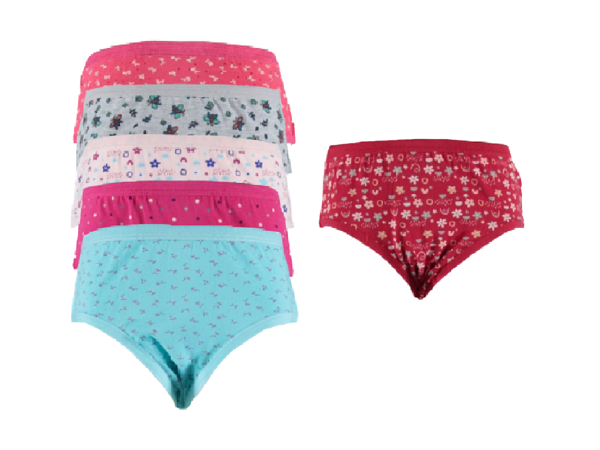 12'lı Desenli Kız Bikini 124717