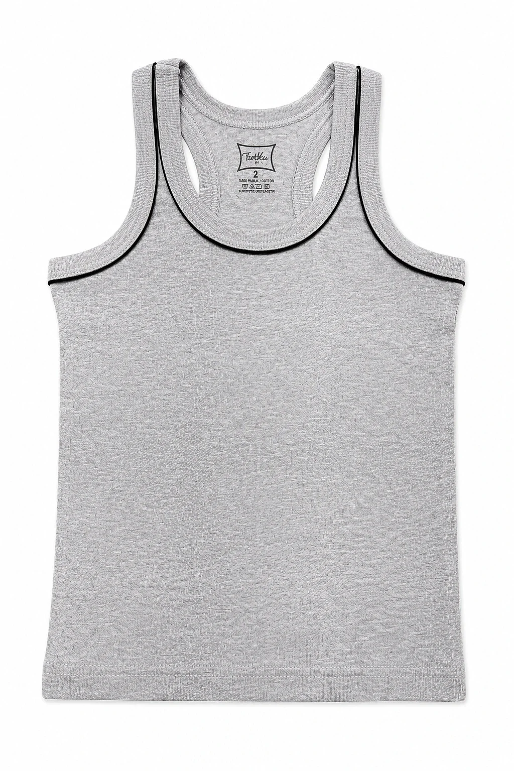 0130 Tutku Gri Çocuk Spor Atlet
