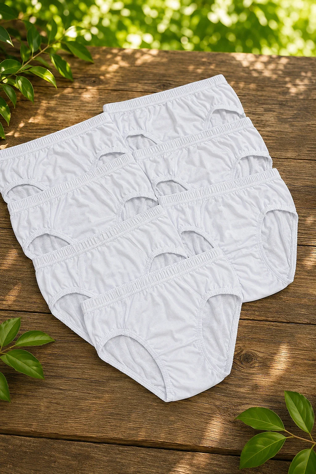 0037 Seher Beyaz Çocuk Slip 12'li Paket