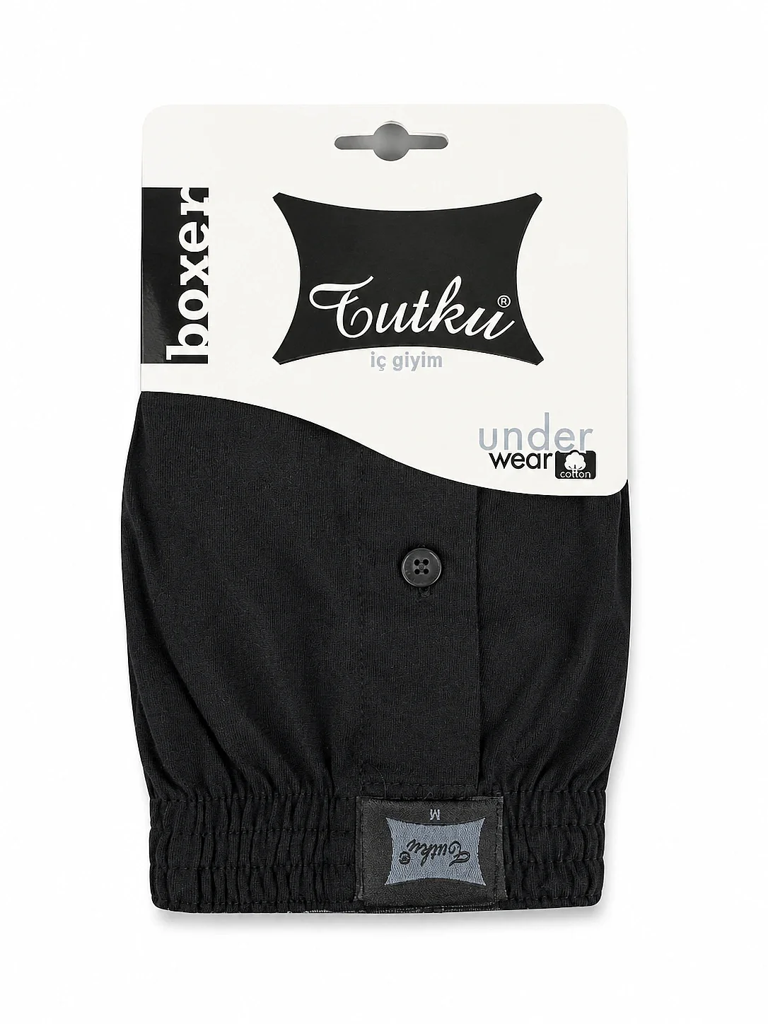 0117 Tutku Erkek Penye Havlu Bel Düz Boxer