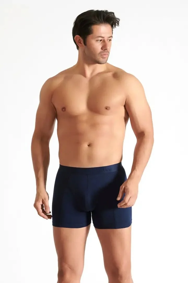 Tutku Erkek Likralı Boxer Siyah 0114