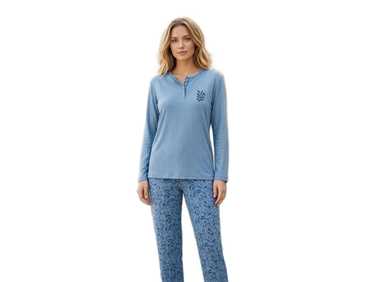 4'lı Fitilli Battal Bayan Pijama Takım 3xl/6xl 184127