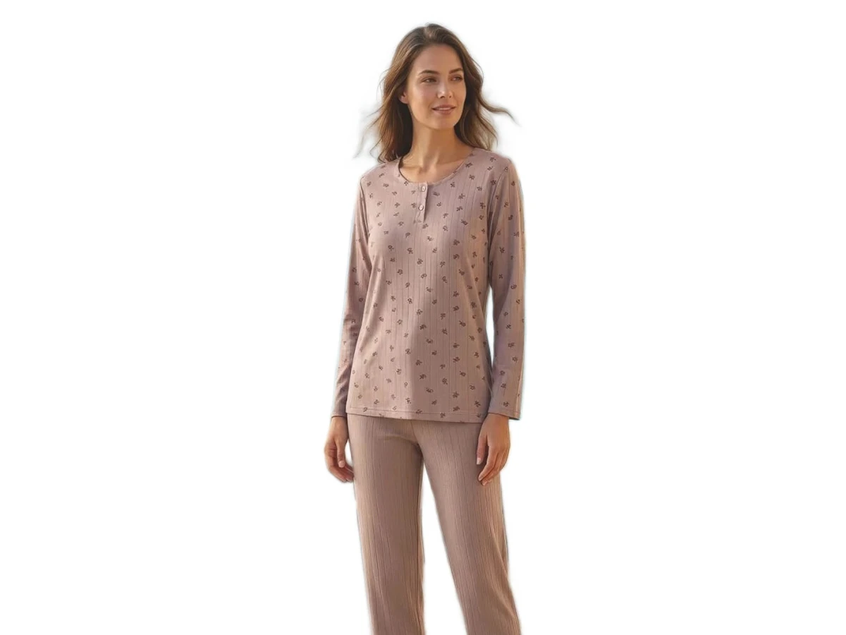 4'lı Fitilli Bayan Pijama Takım M/2xl 184158