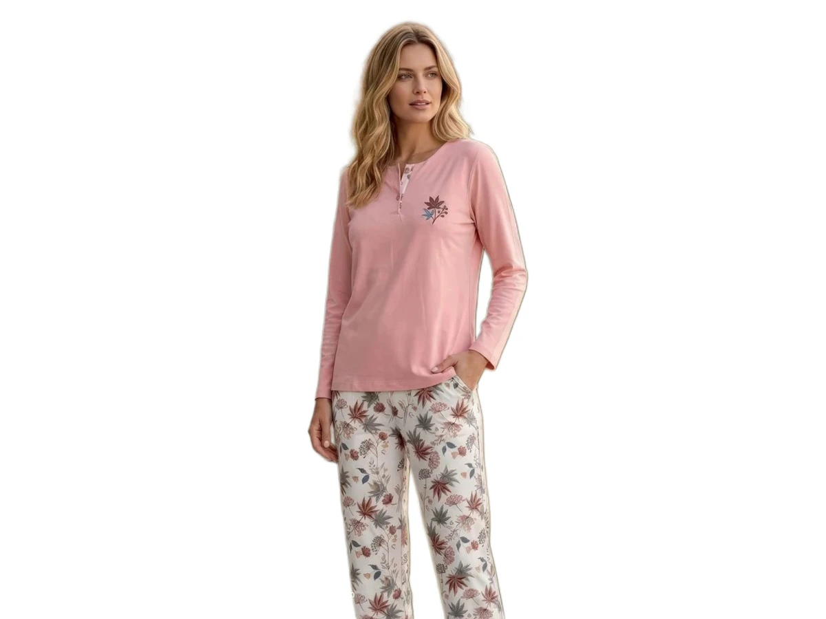 4'lı İnterlok Penye Bayan Pijama Takım M/2xl 184101
